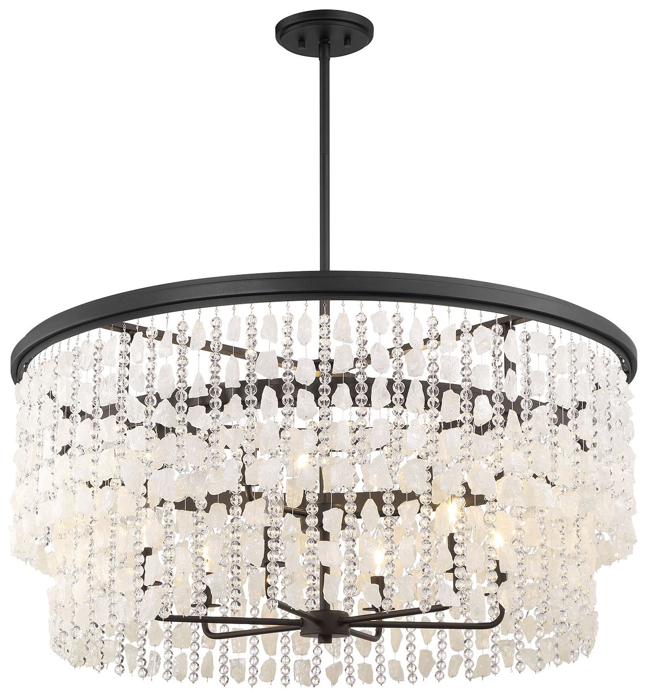 Thumbnail2 of Minka Lavery Shimmering Elegance 9-Light Sand Black Chandelier