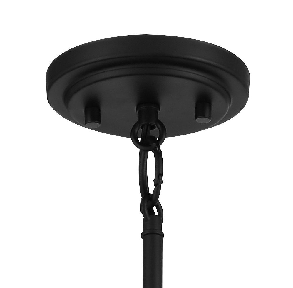 Image 5 Minka-Lavery Shyloh 1-Light Coal Pendant to Semi-Flush more views