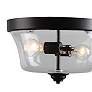 3_Minka Lavery Shyloh 13 3/4" Seeded Glass Flush Mount Ceiling Light more views