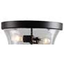 4_Minka Lavery Shyloh 13 3/4" Seeded Glass Flush Mount Ceiling Light more views