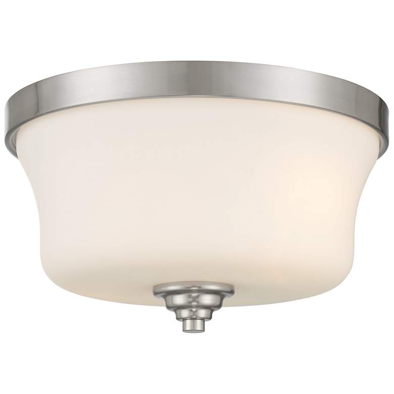 Image 2 Minka Lavery Shyloh 13 3/4" Wide 2-Light Flush Mount Ceiling Light