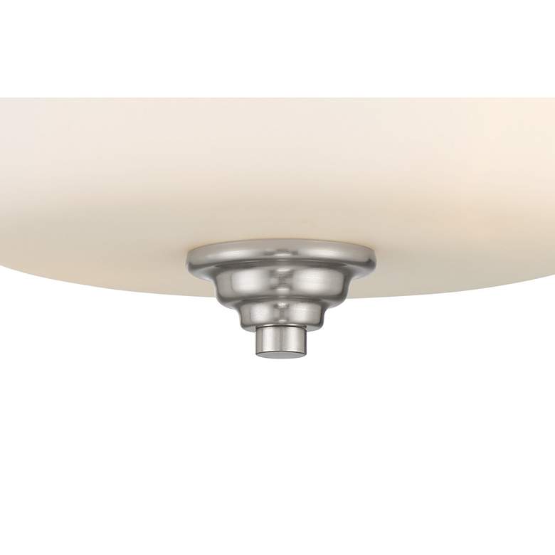 Image 4 Minka Lavery Shyloh 13 3/4" Wide 2-Light Flush Mount Ceiling Light more views