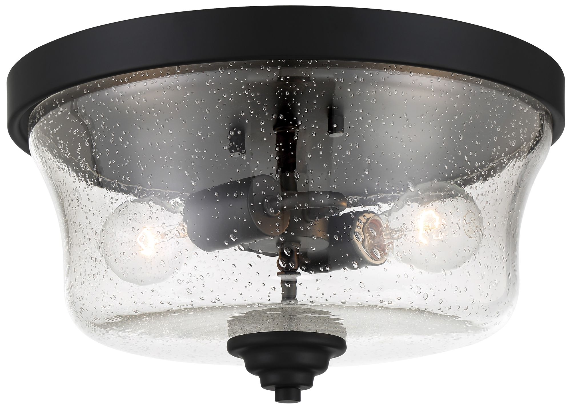 Minka-Lavery Shyloh 2-Light Coal Flush Mount