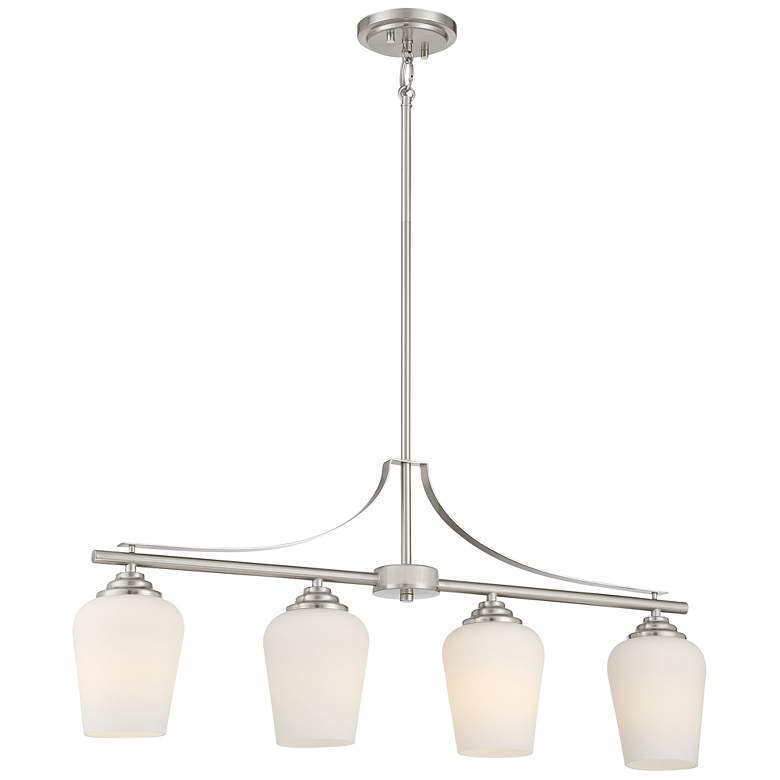 Image 2 Minka Lavery Shyloh 32" Wide 4-Light Island Light Fixture