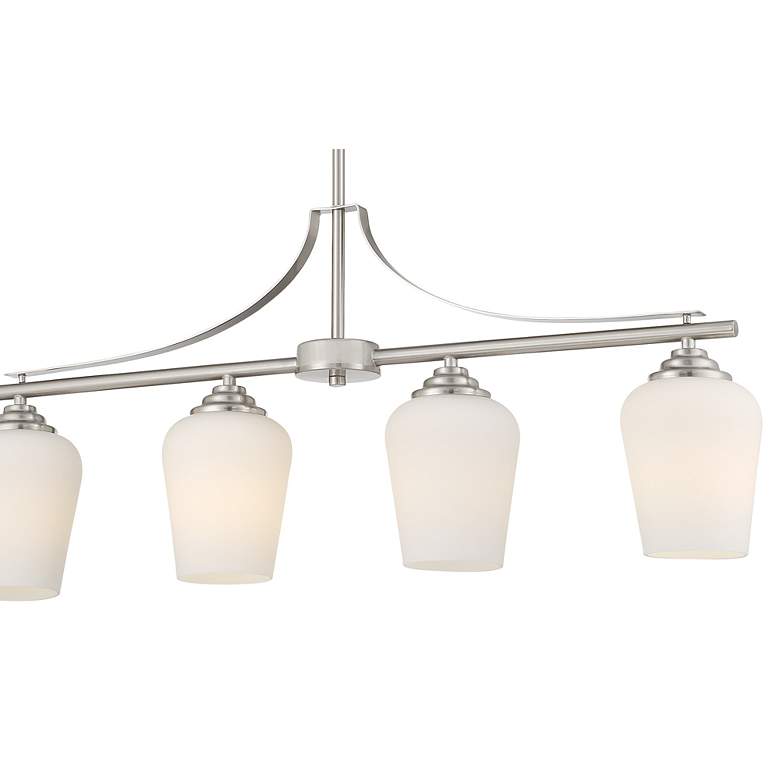 Image 3 Minka Lavery Shyloh 32" Wide 4-Light Island Light Fixture more views