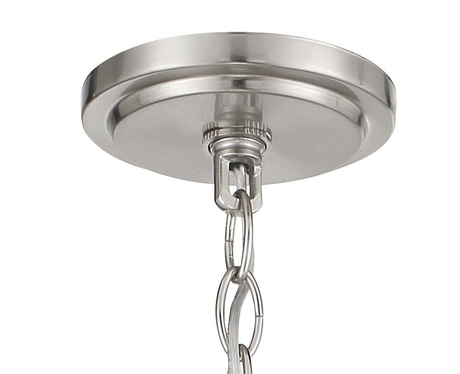 Image 3 Minka-Lavery Shyloh 5-Light Brushed Nickel Chandelier more views