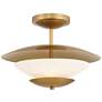 1_Minka Lavery Solara 3-Light 18.25-in Legacy Brass Indoor Semi-Flush