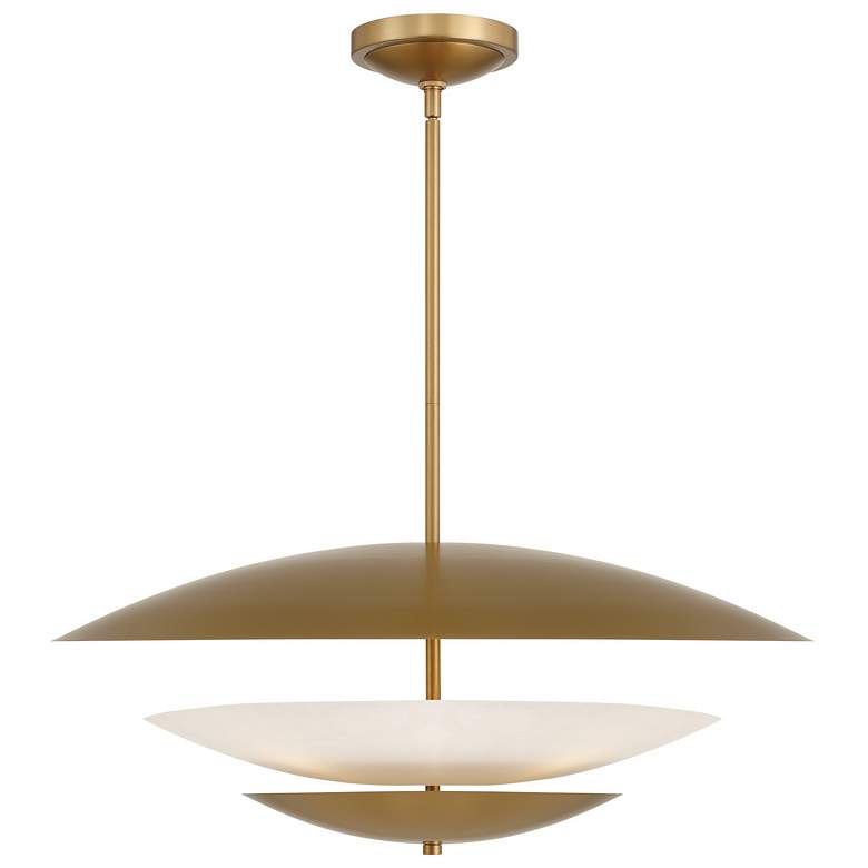 Image 3 Minka-Lavery Solara 5-Light 31.5-in Legacy Brass Indoor Pendant more views