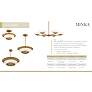 6_Minka-Lavery Solara 5-Light 31.5-in Legacy Brass Indoor Pendant more views