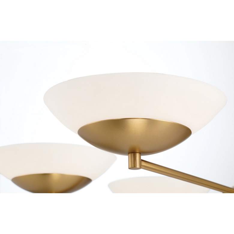 Image 5 Minka Lavery Solara LED 6-Light 36-in Legacy Brass Indoor Chandelier more views