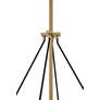 3_Minka-Lavery Sommersby 4-Light 30-in Brass and Matte Black Chandelier more views