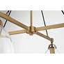 4_Minka-Lavery Sommersby 4-Light 30-in Brass and Matte Black Chandelier more views