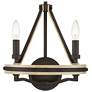 2_Minka Lavery Sonoma 2-Light 13-in Dark Bronze Indoor Wall Sconce more views