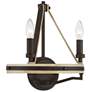 5_Minka Lavery Sonoma 2-Light 13-in Dark Bronze Indoor Wall Sconce more views