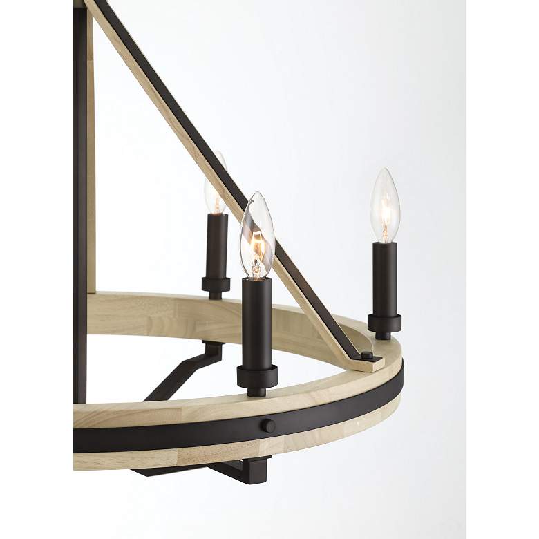 Image 4 Minka Lavery Sonoma 6-Light 26.25-in Dark Bronze Indoor Chandelier more views
