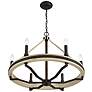 5_Minka Lavery Sonoma 6-Light 26.25-in Dark Bronze Indoor Chandelier more views