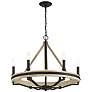 6_Minka Lavery Sonoma 6-Light 26.25-in Dark Bronze Indoor Chandelier more views