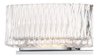 Image 3 Minka-Lavery Sparren 4-Light Chrome LED Bath Vanity Light with Glass Shade more views