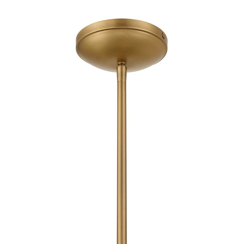Image 6 Minka Lavery Springfield 1-Light 12-in Brass and Black Pending Lighting more views