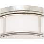 5_Minka Lavery Stassi 16" Wide Polished Nickel Opal Drum Ceiling Light more views