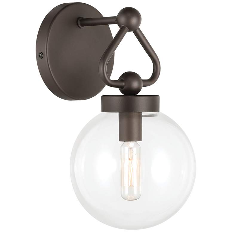 Image 4 Minka-Lavery Stella 1-Light 6-in Dark Bronze Indoor Vanity Light more views