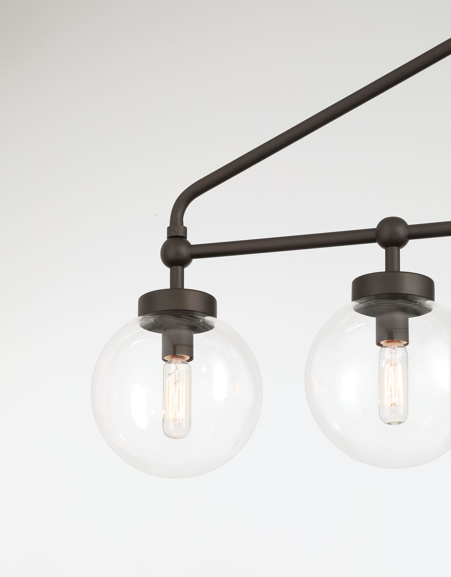 Minka-Lavery Stella 13-Light 52-in Dark Bronze Chandelier with Glass Shades