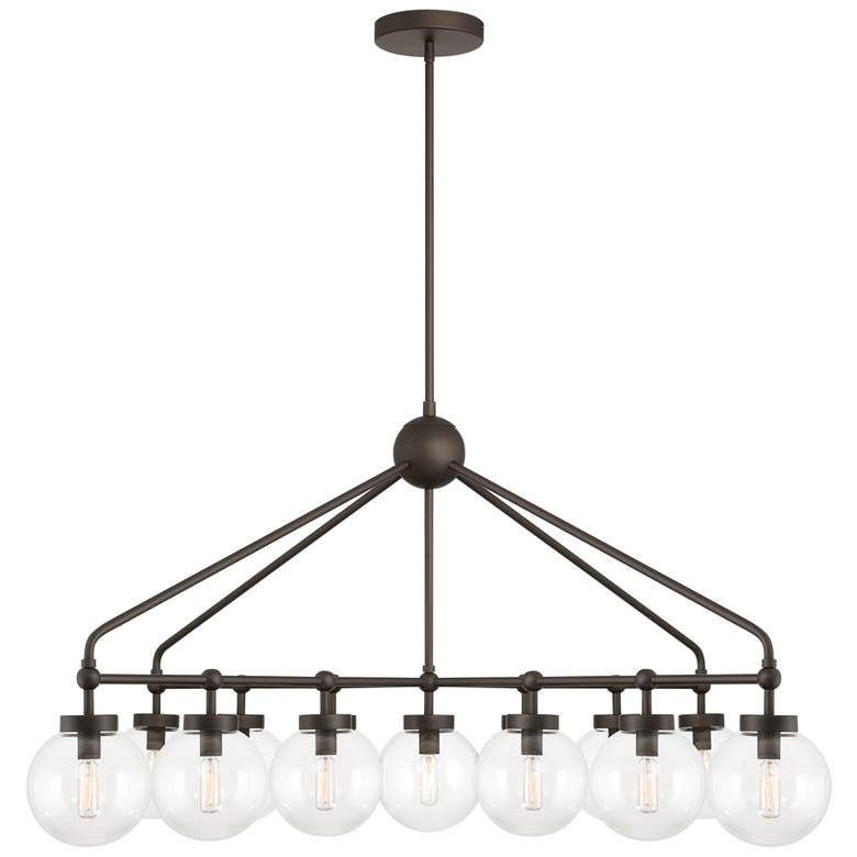 Image 2 Minka-Lavery Stella 13-Light 52-in Dark Bronze Indoor Chandelier more views