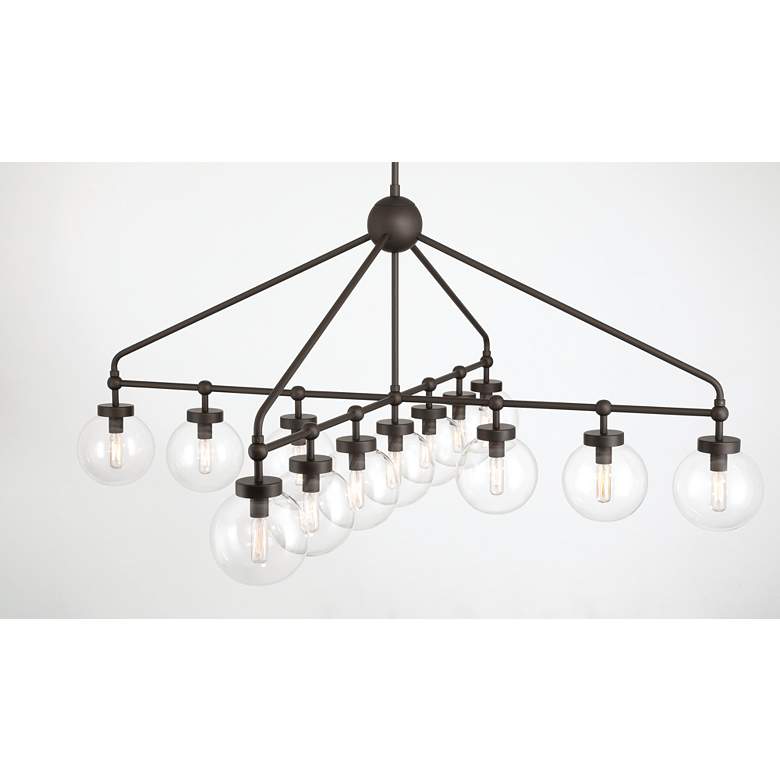 Image 3 Minka-Lavery Stella 13-Light 52-in Dark Bronze Indoor Chandelier more views
