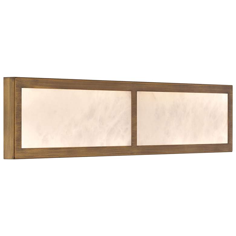 Image 4 Minka-Lavery Stiles LED 24-in Ashen Gold Indoor Vanity Light more views
