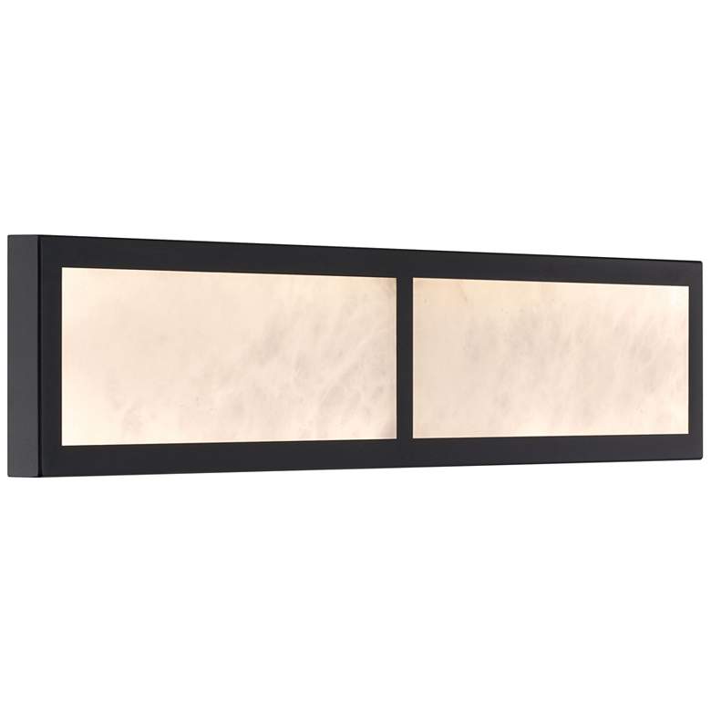 Image 4 Minka-Lavery Stiles LED 24-in Sand Coal Black Indoor Vanity Light more views
