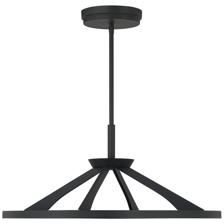 Image 2 Minka-Lavery Stiles LED 28-in Sand Coal Black Indoor Pendant more views