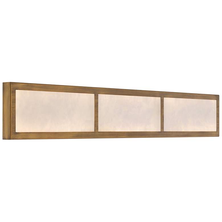 Image 4 Minka-Lavery Stiles LED 36-in Ashen Gold Indoor Vanity Light more views