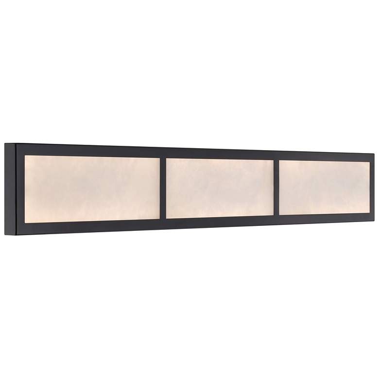 Image 1 Minka-Lavery Stiles LED 36-in Sand Coal Black Indoor Vanity Light