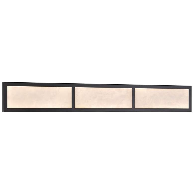 Image 5 Minka-Lavery Stiles LED 36-in Sand Coal Black Indoor Vanity Light more views