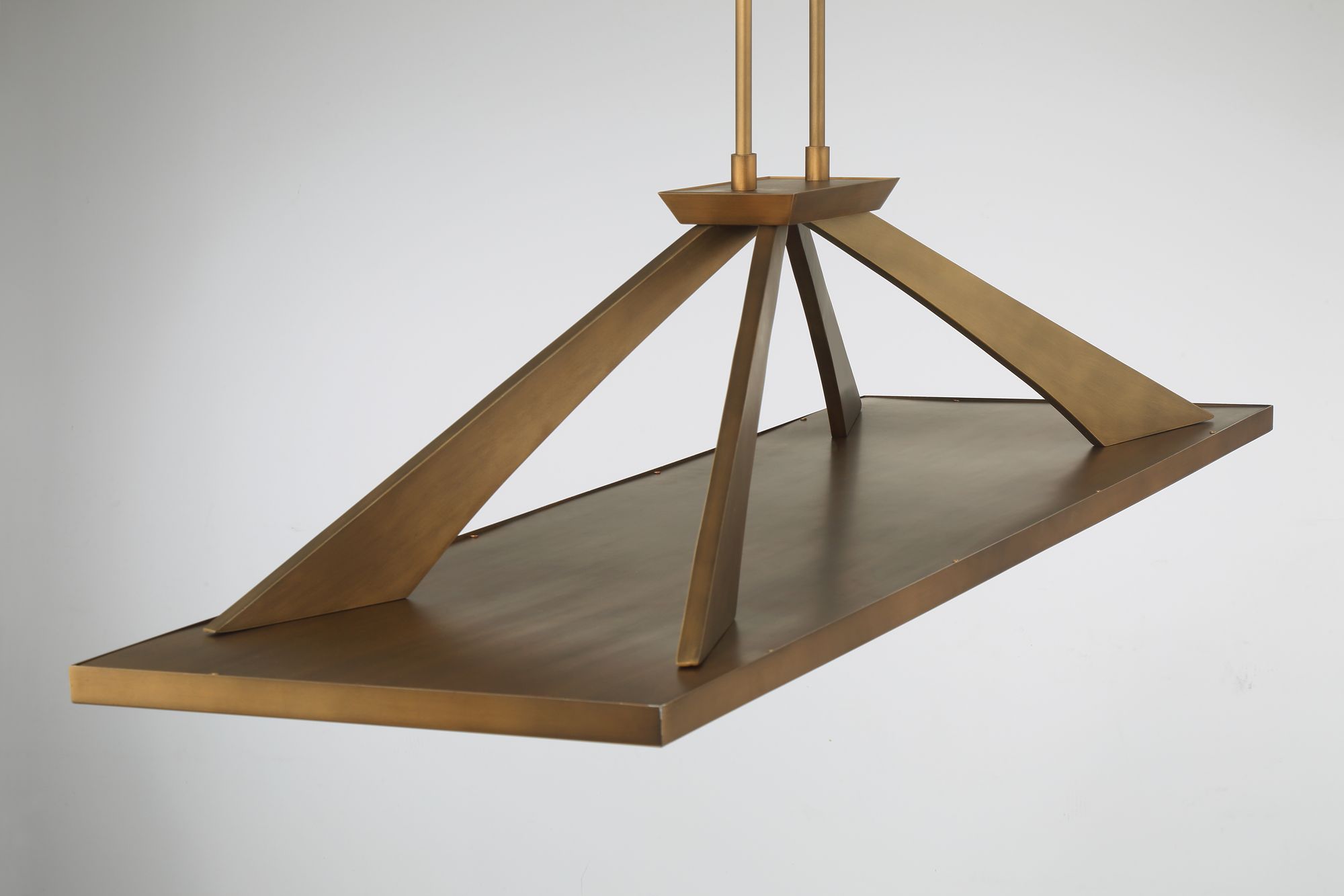 Image 6 Minka Lavery Stiles LED 48-in Gold Chandelier with Alabaster Shades more views