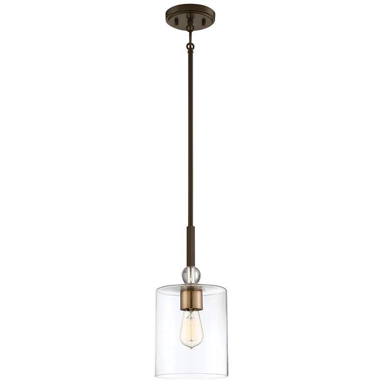 Image 1 Minka-Lavery  Studio 5 1-Light Painted Bronze Mini Pendant