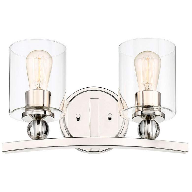 Image 1 Minka-Lavery Studio 5 2-Light Polished Nickel Bath Bar