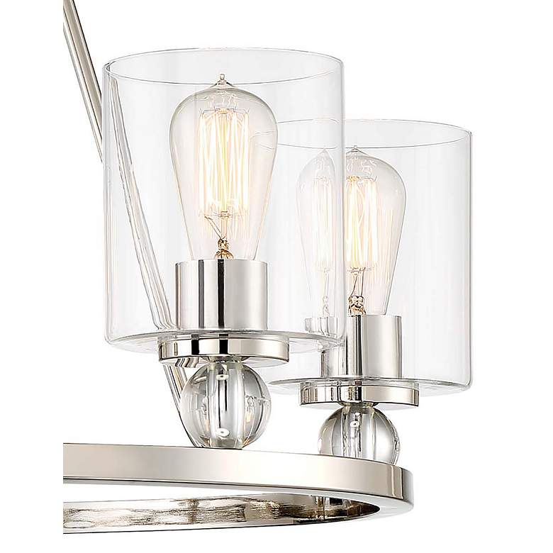 Image 4 Minka Lavery Studio 5 25 1/2" Wide Polished Nickel 5-Light Chandelier more views