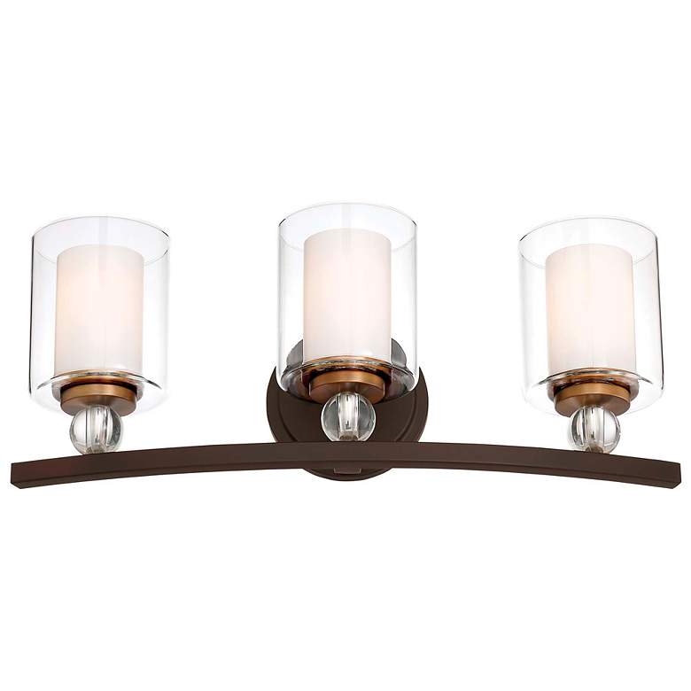 Image 1 Minka-Lavery  Studio 5 3-Light Painted Bronze Bath Light