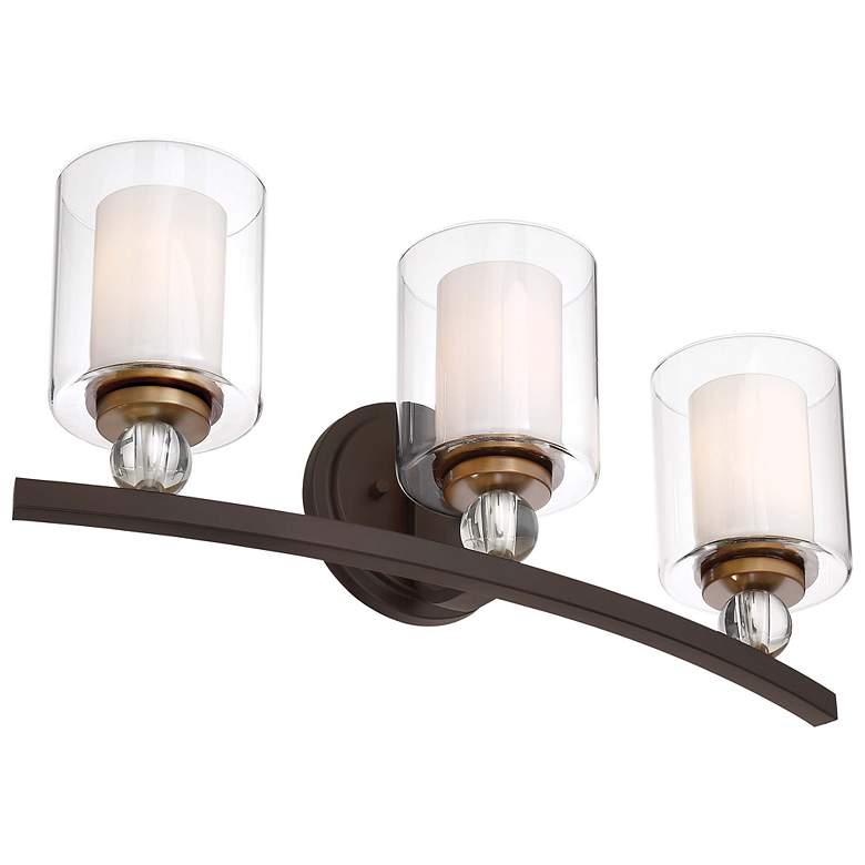 Image 2 Minka-Lavery  Studio 5 3-Light Painted Bronze Bath Light more views