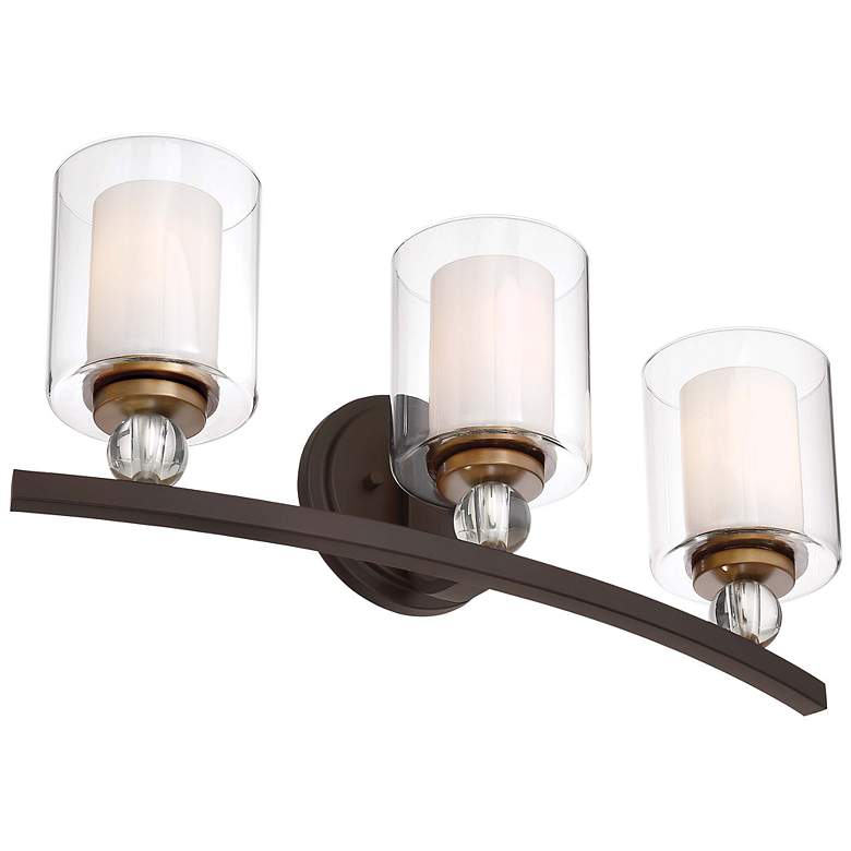 Image 3 Minka-Lavery  Studio 5 3-Light Painted Bronze Bath Light more views