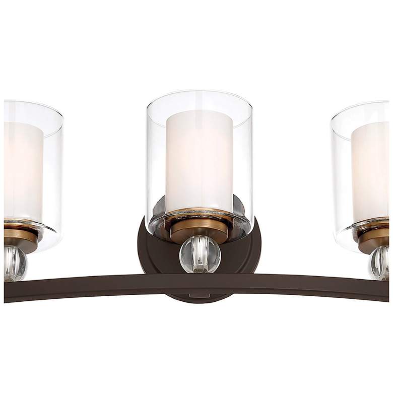 Image 4 Minka-Lavery  Studio 5 3-Light Painted Bronze Bath Light more views