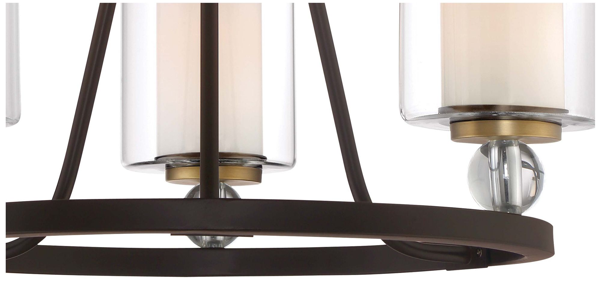 Thumbnail4 of Minka-Lavery  Studio 5 3-Light Painted Bronze Mini Chandelier more views