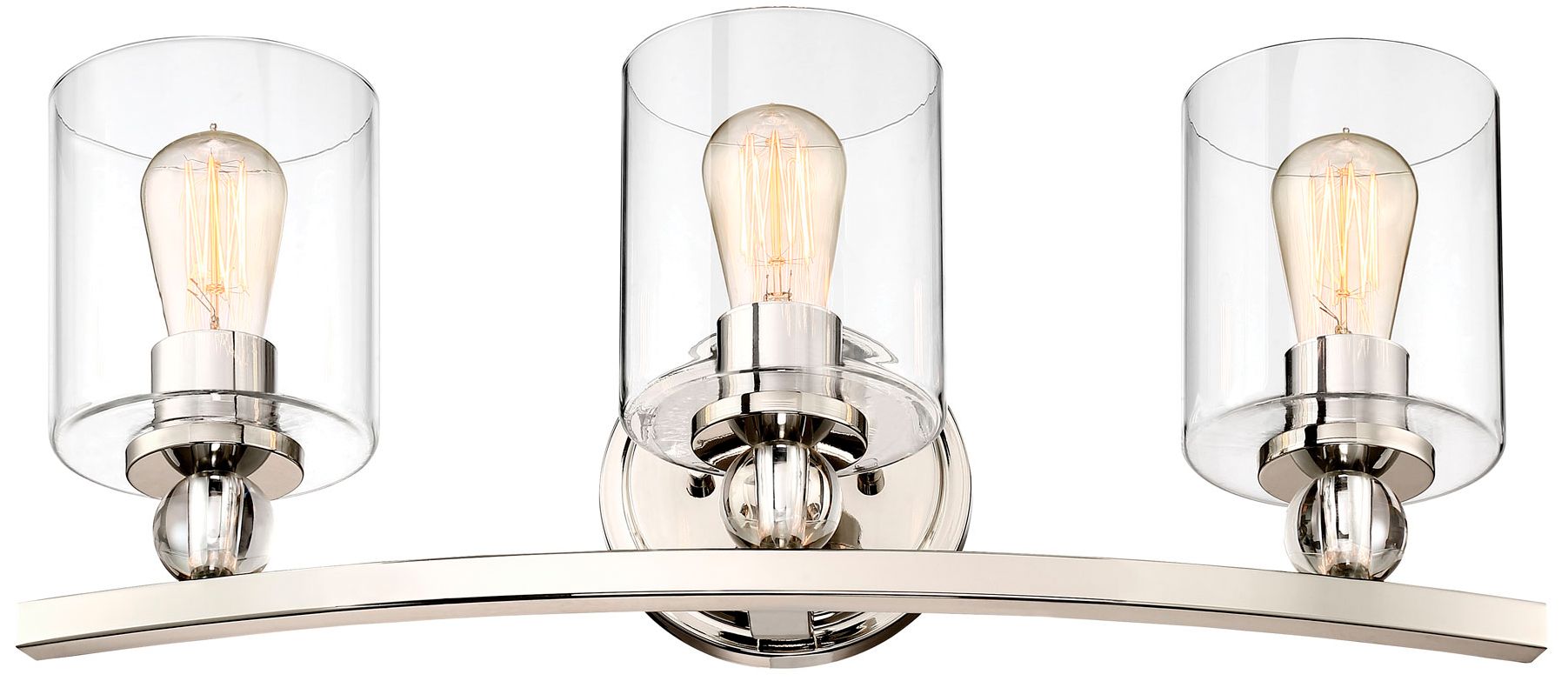 Minka-Lavery Studio 5 3-Light Polished Nickel Bath Light
