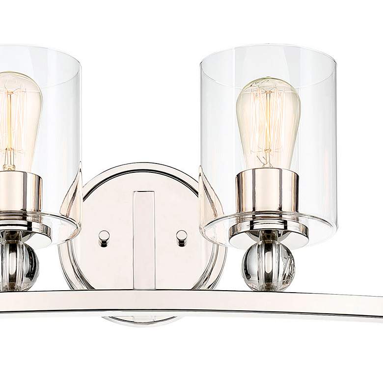 Image 3 Minka Lavery Studio-5 33" Wide 4-Light Polished Nickel Bath Vanity Bar more views