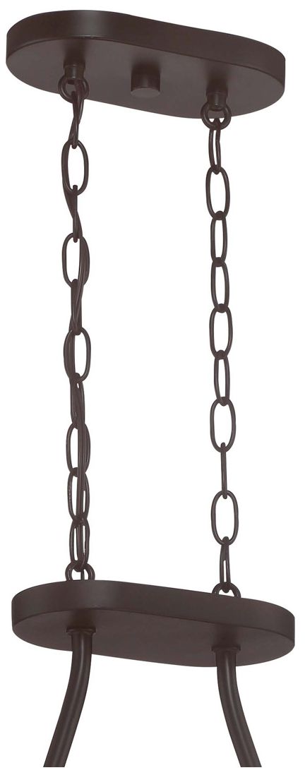 Image 4 Minka Lavery Studio-5 38" Wide Painted Bronze 6-Light Chandelier more views