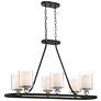 5_Minka Lavery Studio-5 38" Wide Painted Bronze 6-Light Chandelier more views