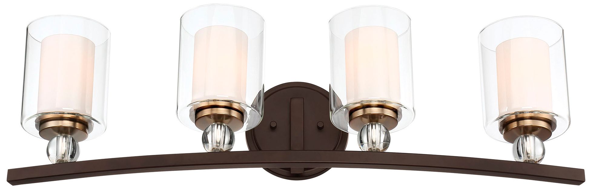 Minka-Lavery Studio 5 4-Light Painted Bronze Bath Bar