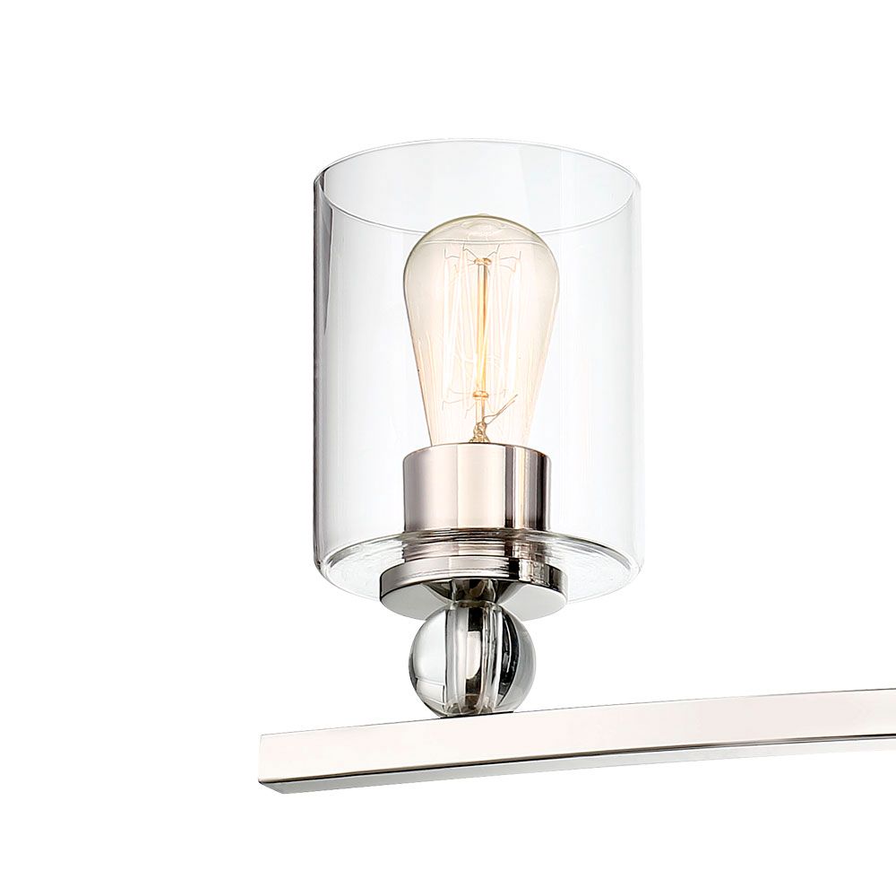 Image 2 Minka-Lavery Studio 5 4-Light Polished Nickel Bath Bar more views