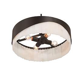 Image5 of Minka-Lavery Sway 4-Light 20-in Dark Bronze Indoor Pendant more views